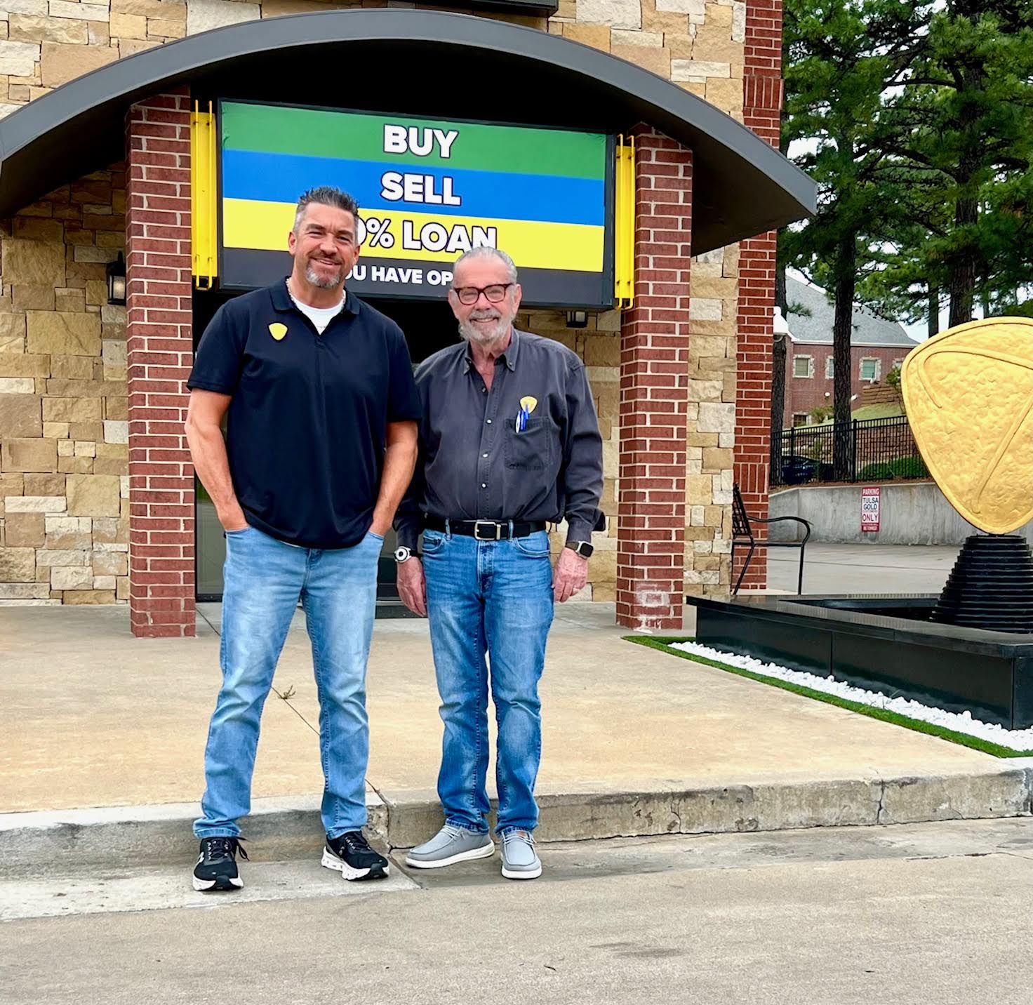 Tulsa Gold & Gems Founders Spencer Fisher and E.W. Fisher